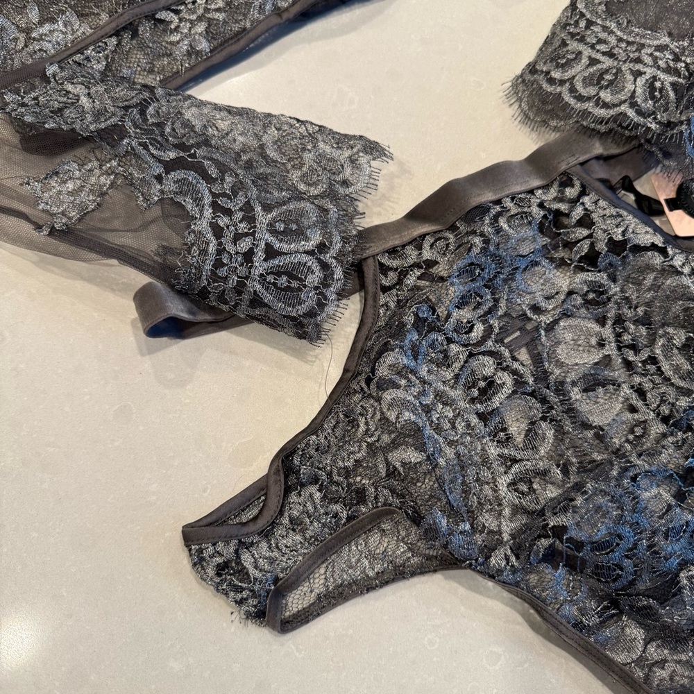 Victoria's Secret Designer Swarovski Crystal Fashion Show 2016 Lace Lingerie Set - Picture 12 of 16